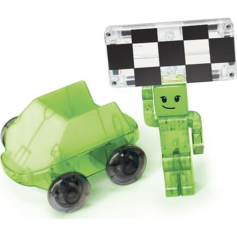 MAGNA-TILES racerbil magnetisk byggesæt 40 dele