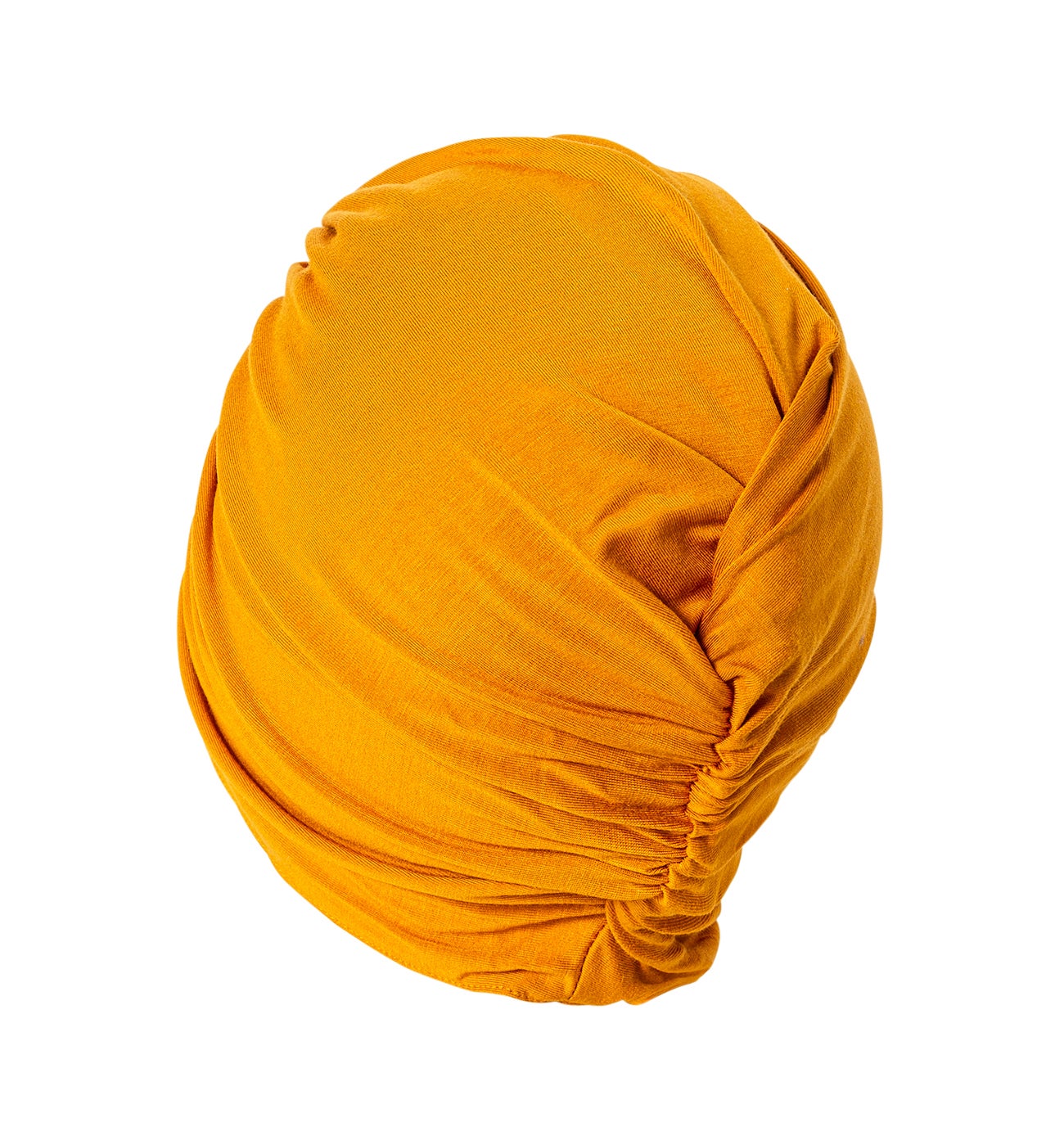 Bonnet-turban en jersey Femme - Ocre