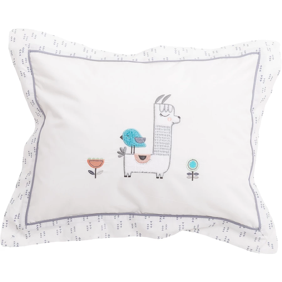 Be Be 's Collection Kuschelkissen Lama grau
