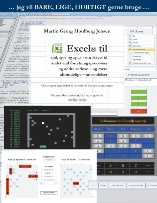 Excel Til Spil, Sjov Og Spas - Martin Georg Houlberg Jensen - Bog