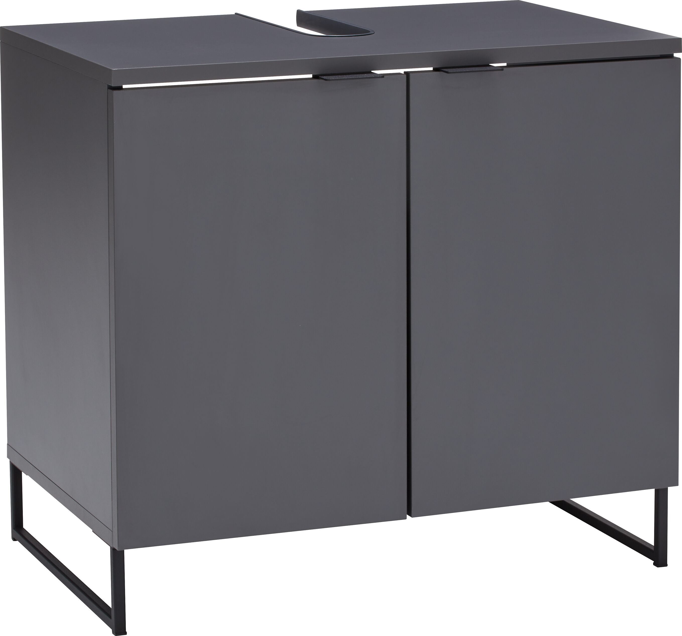 MAILO Lavaboy - Dunkelgrau / B: 60.1 cm x T: 40.8 cm x H: 55.3 cm