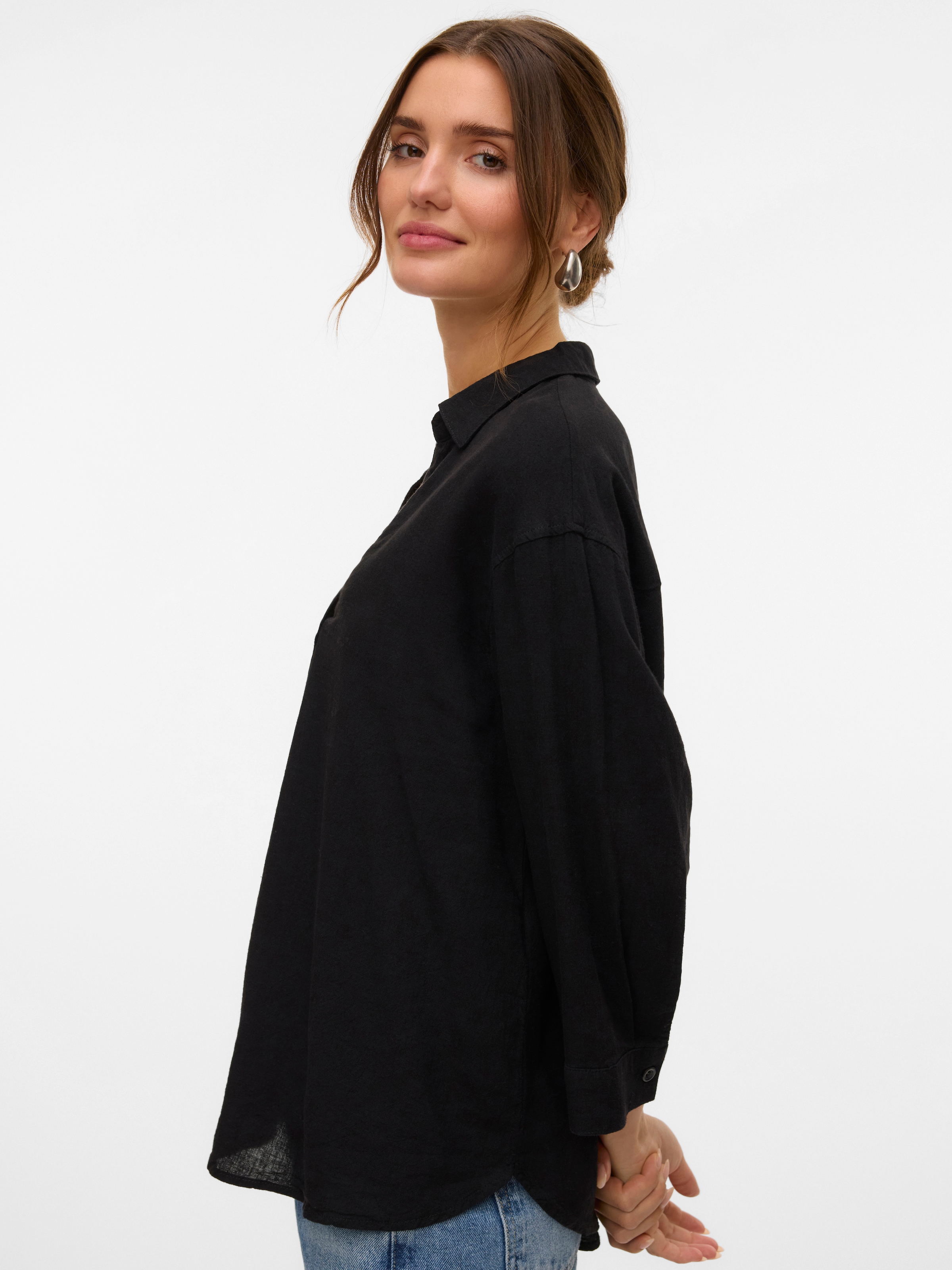 Vero Moda Shirtbluse »VMLINN 3/4 TOP WVN GA NOOS«