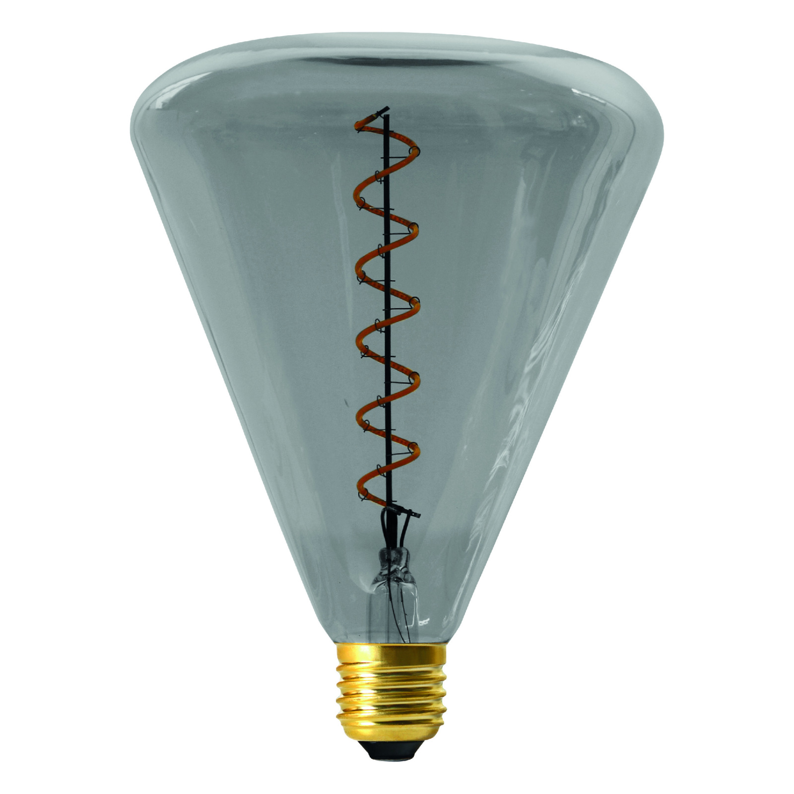 LED-Leuchtmittel DILLY - grau - 4 Watt - E27 - warmweiß