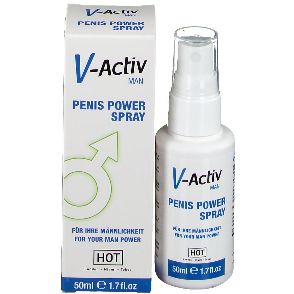 V-Active Penis Power Spray for Men