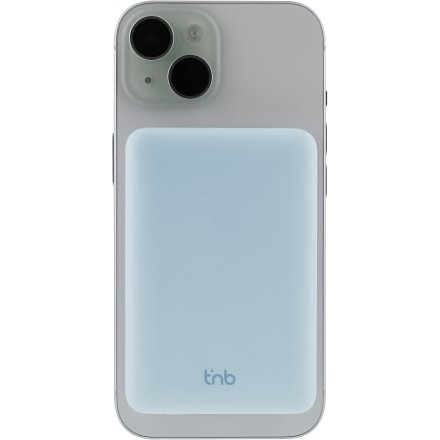 T'nB BUMAG5BL banque d'alimentation électrique 5000 mAh Recharge sans fil Bleu