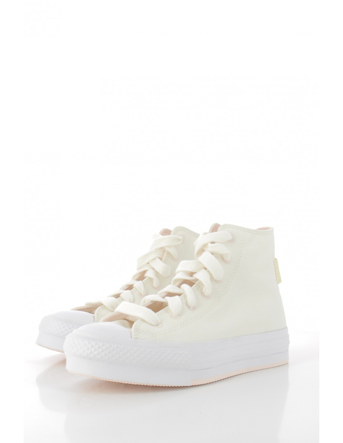 converse Sneakers montantes Femme ctas eva lift hi egret/open sesame beige