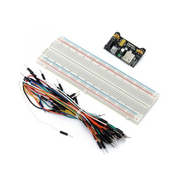 Prok Electronics Placa de Ensaio Multifunções com 830 Pontos 65 Jumpers/dc - PKBB830J65DC