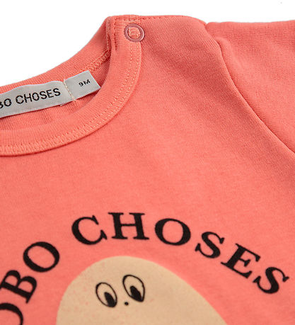 Bobo Choses Body k/æ - Morgenei - Coral Pink