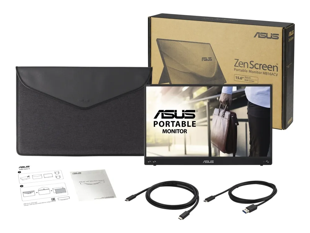 [OUTLET] - ASUS ZenScreen MB16ACV - LED-skærm - 15.6