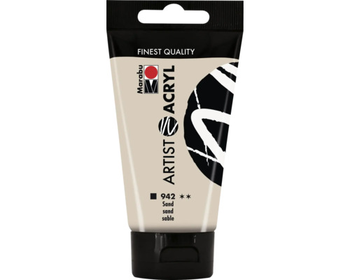Marabu Artist Acrylverf 942 zand 75 ml