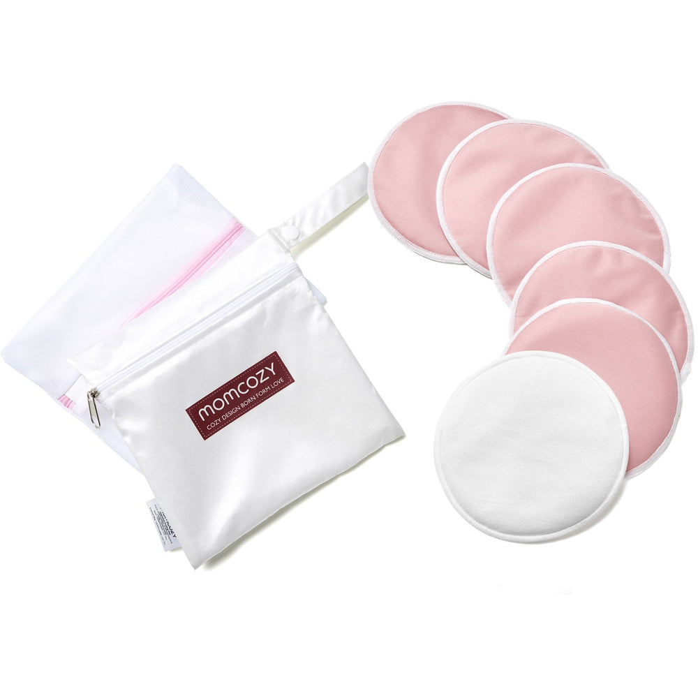 Køb Momcozy Natural Reusable Ammebrikker 14-Pack Tynd