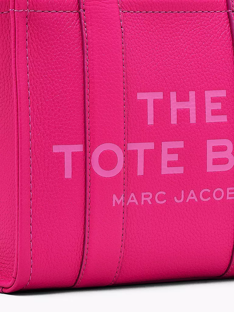 MARC JACOBS Ledertasche - Tote Bag THE SMALL TOTE LEATHER pink