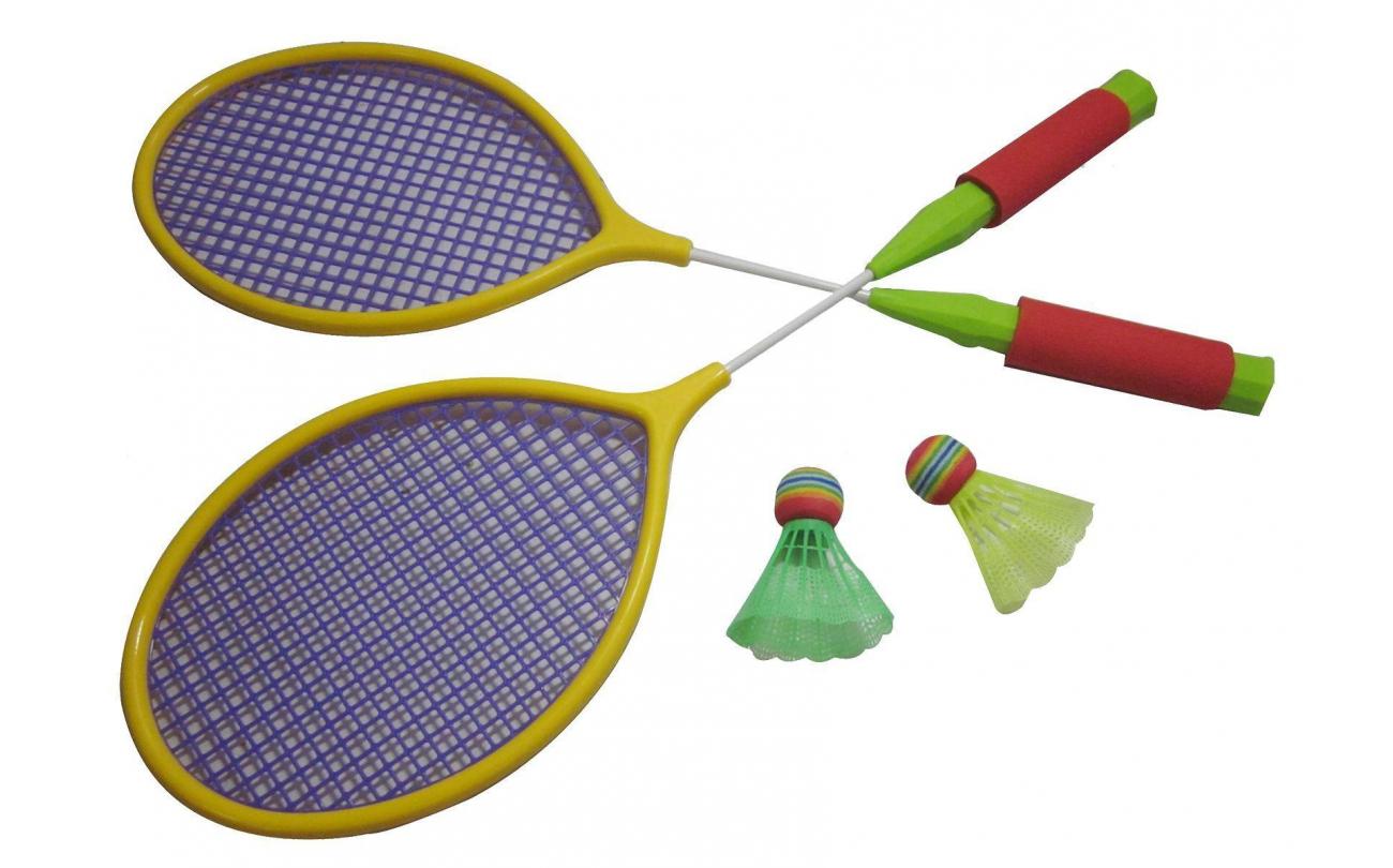 Soft badminton set voor 2 spelers