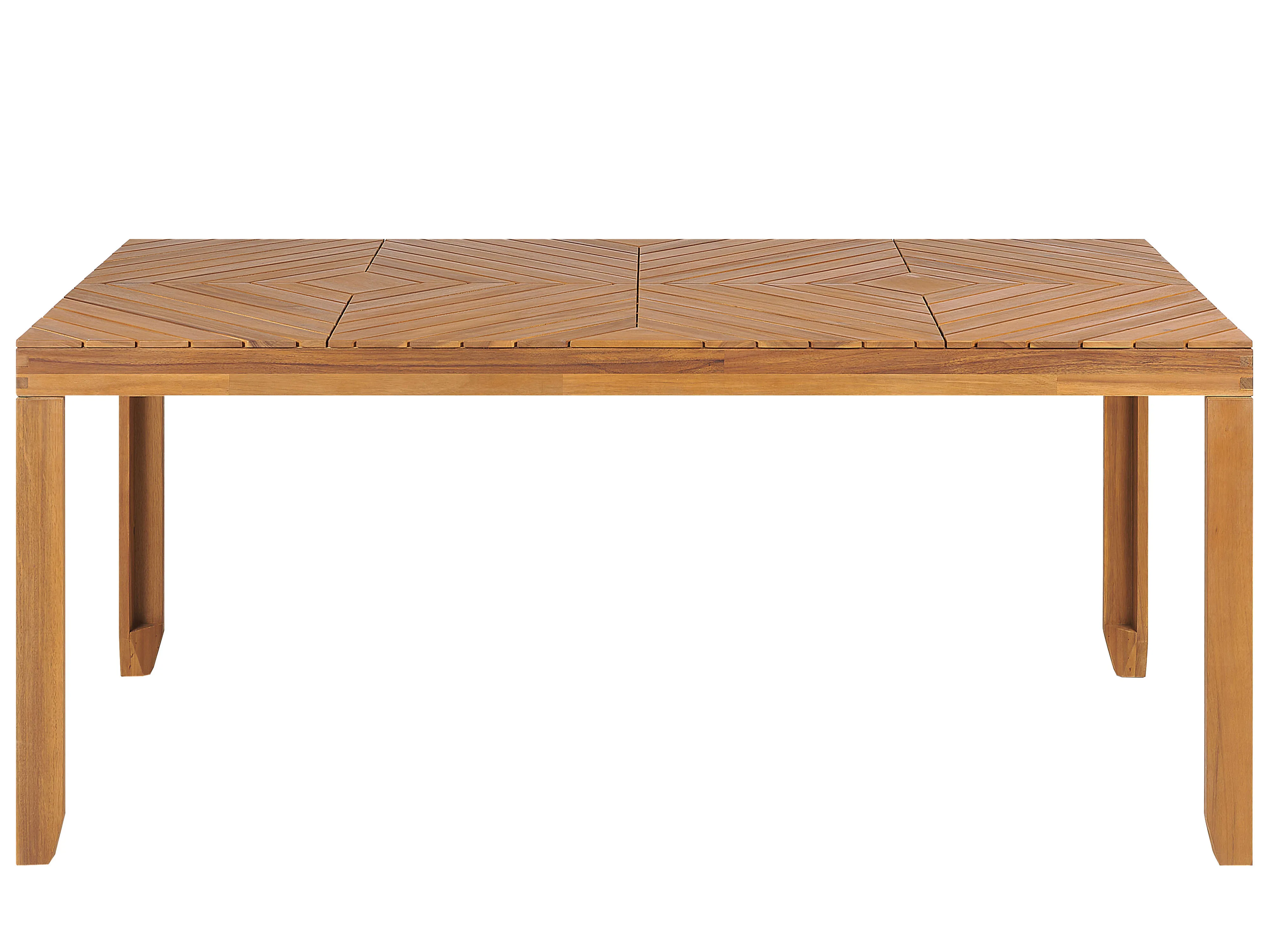 Tuin eettafel BARATTI 180 cm 90 cm Acaciahout Bruin