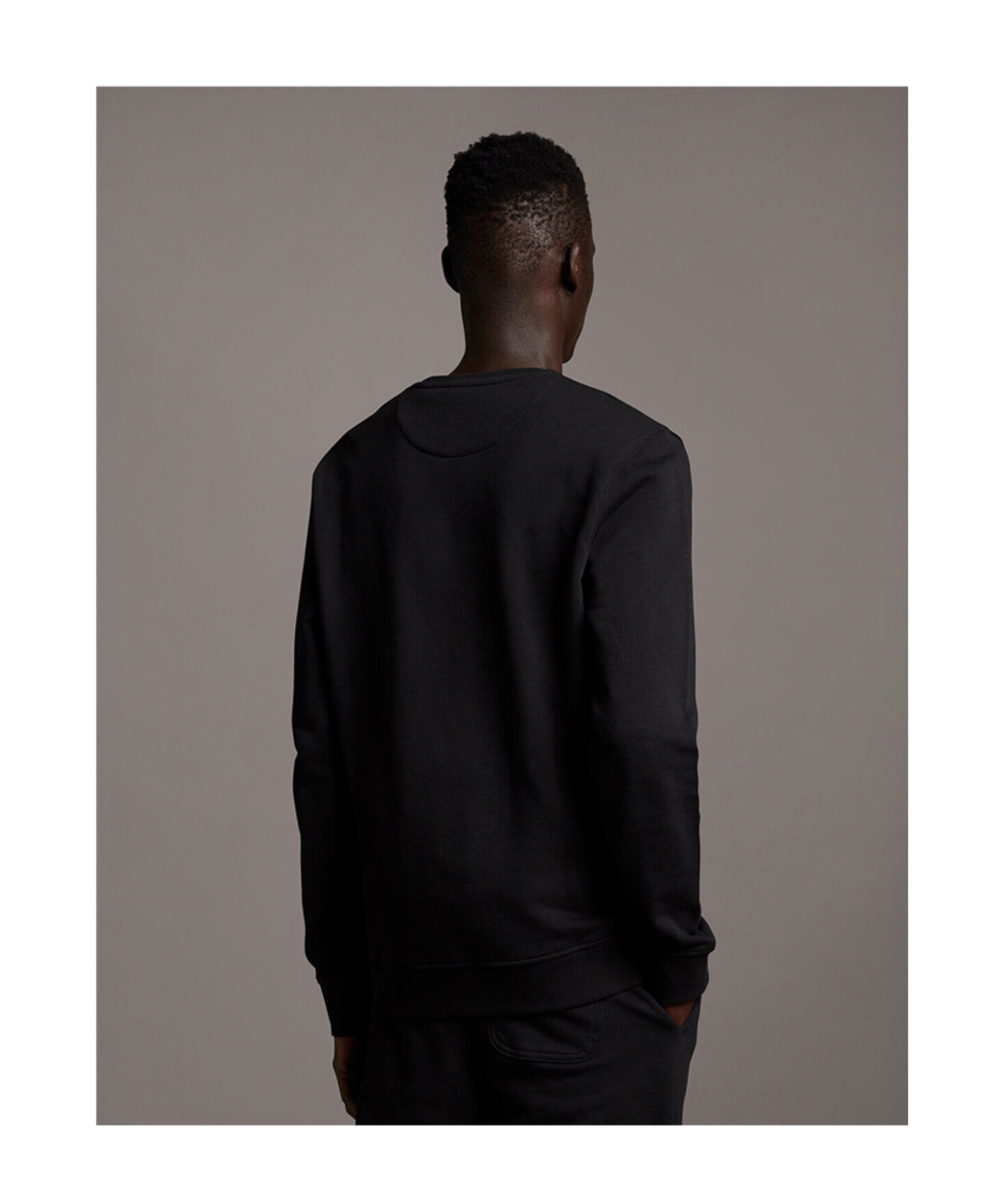 Lyle & Scott Heren sweater zwart