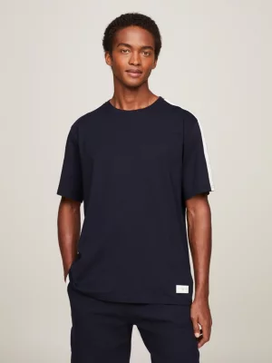Camiseta TH Established Logo Tape Lounge