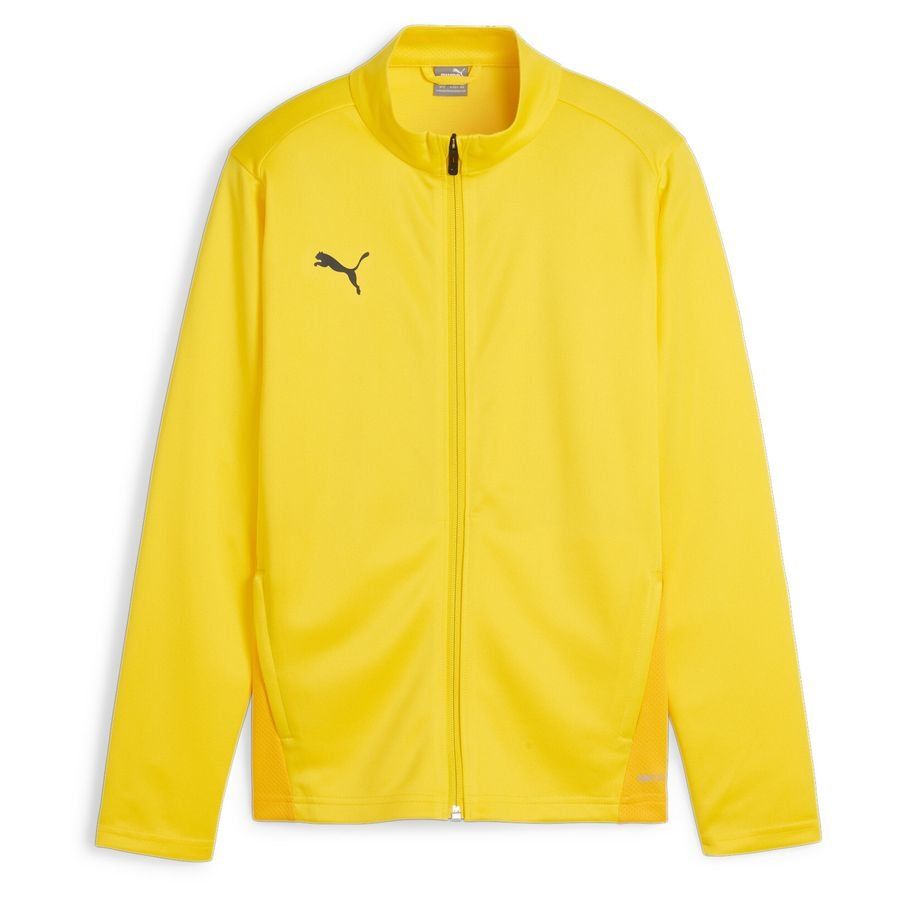 PUMA Veste d'Entraînement teamGOAL - Jaune/Noir Enfant