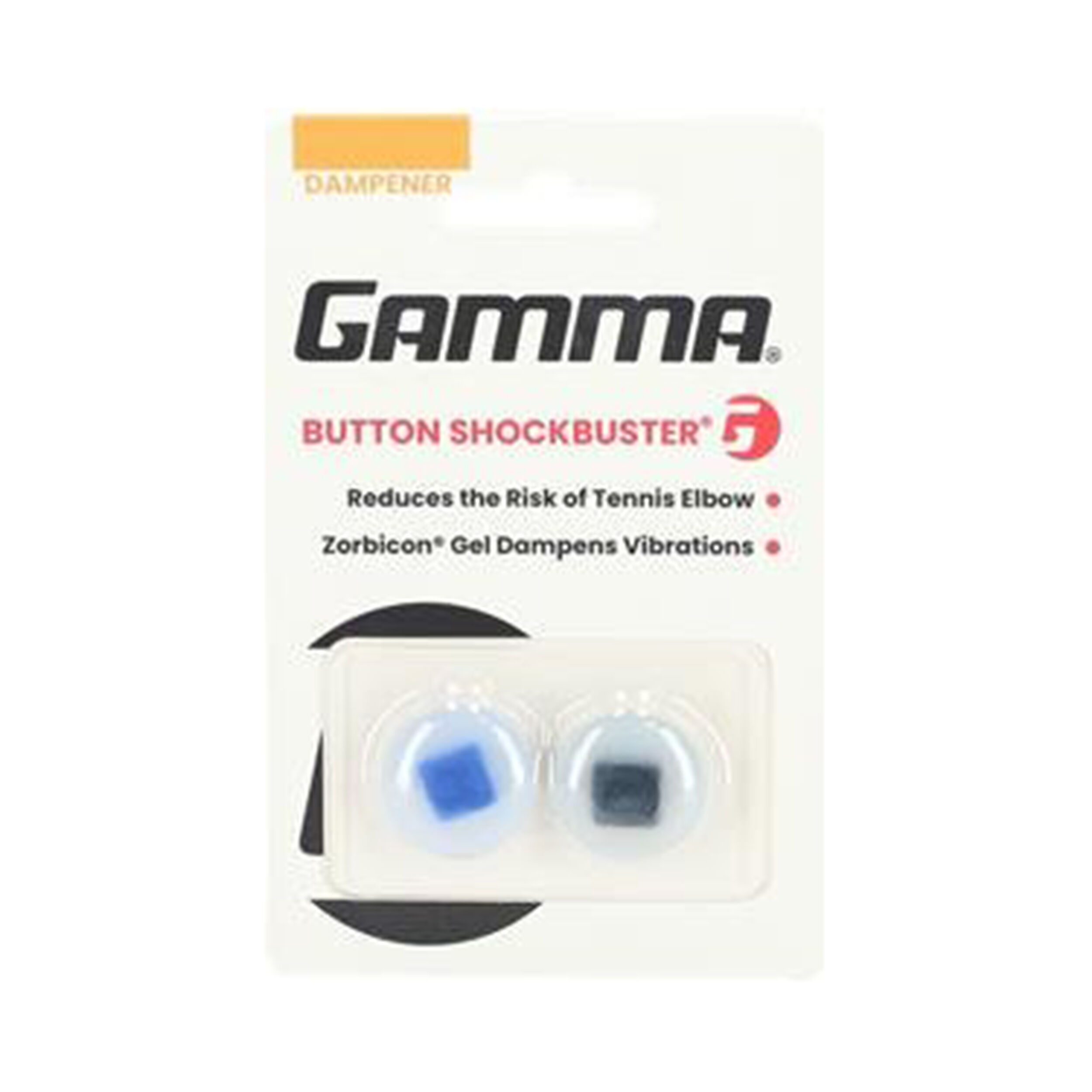 Gamma Button Shockbuster Antivibrateur - Bleu , Noir