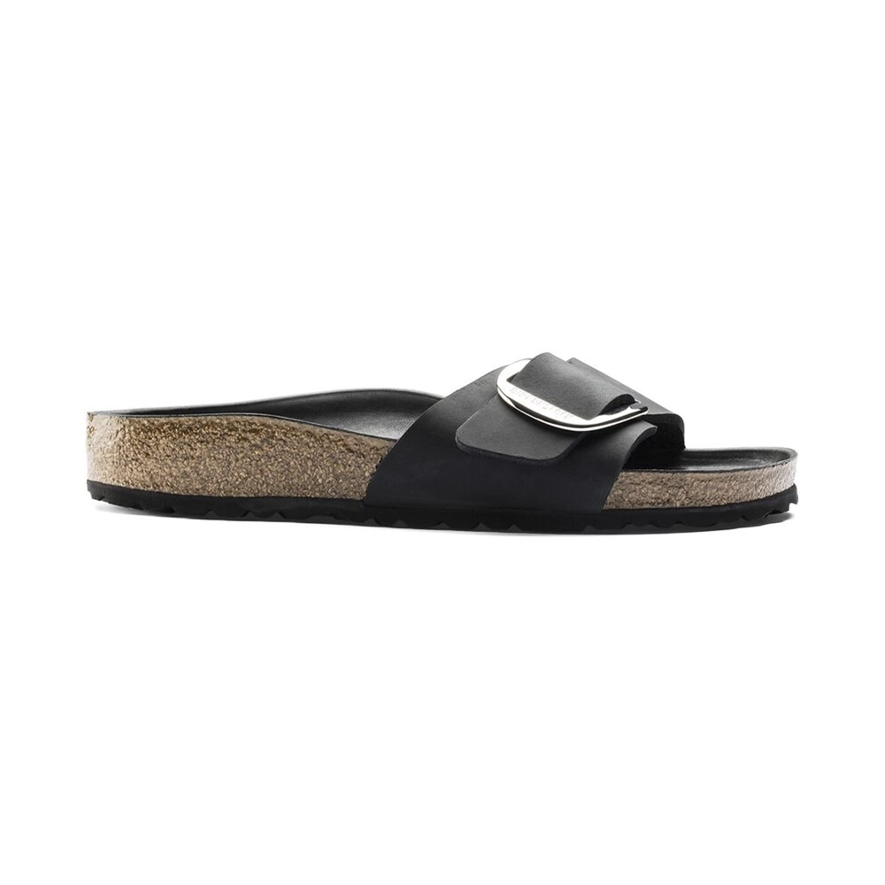 Birkenstock Madrid Big Buckle Sandalen Naturleder geölt