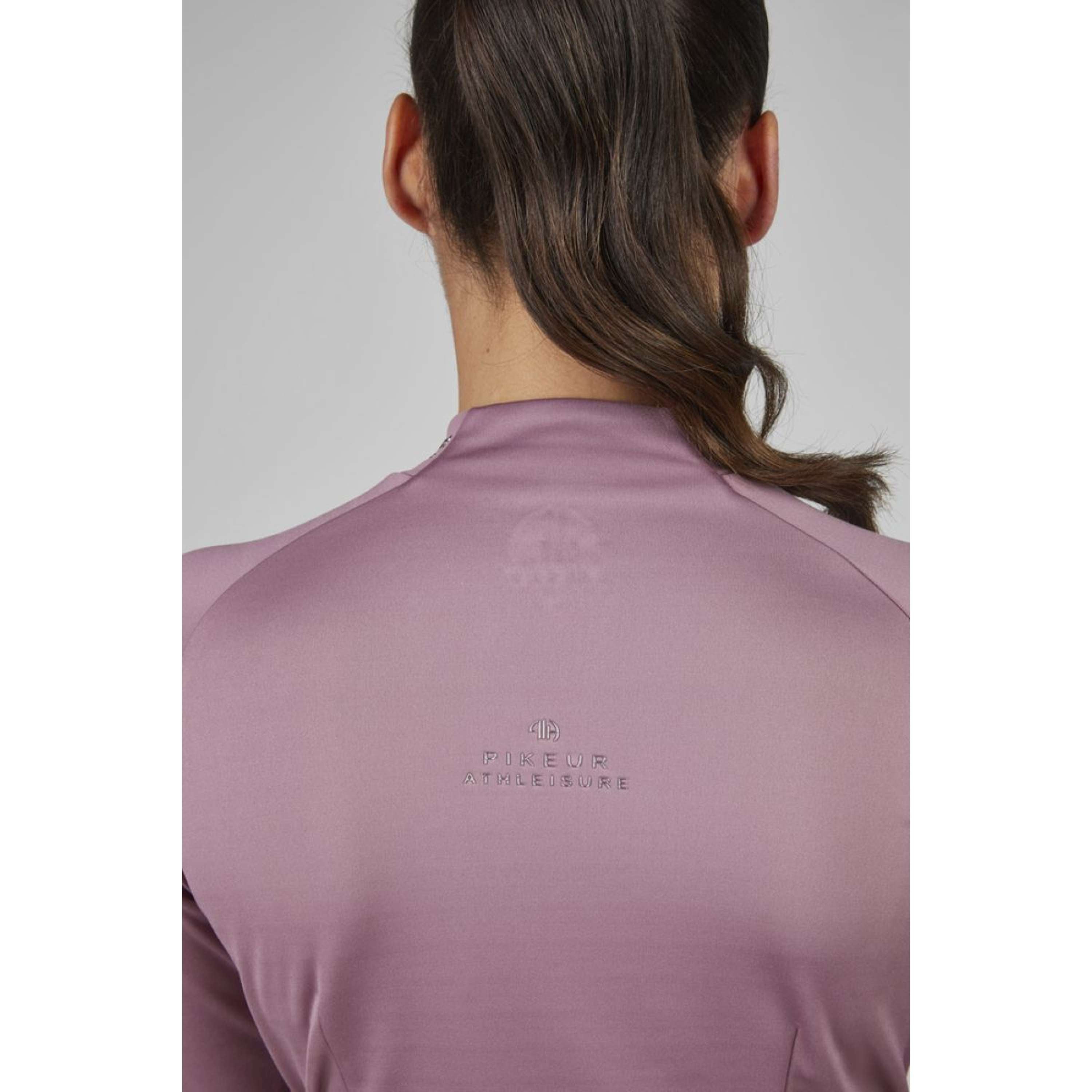 Pikeur Shirt Roll Neck Athleisure AW25 Berry Blush