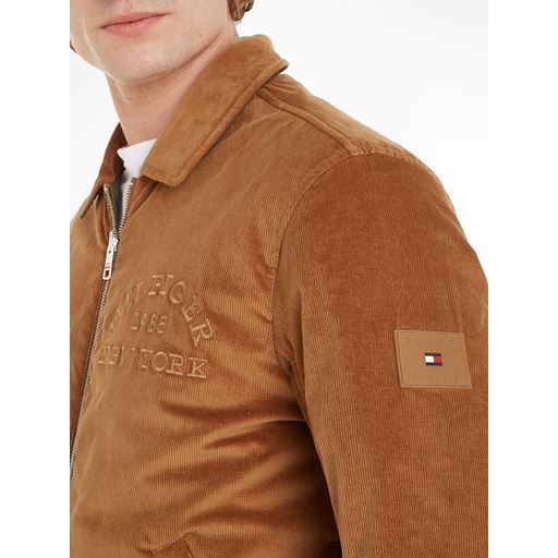 Tommy Hilfiger Fløjs Ivy Jakke, Desert Khaki, XL