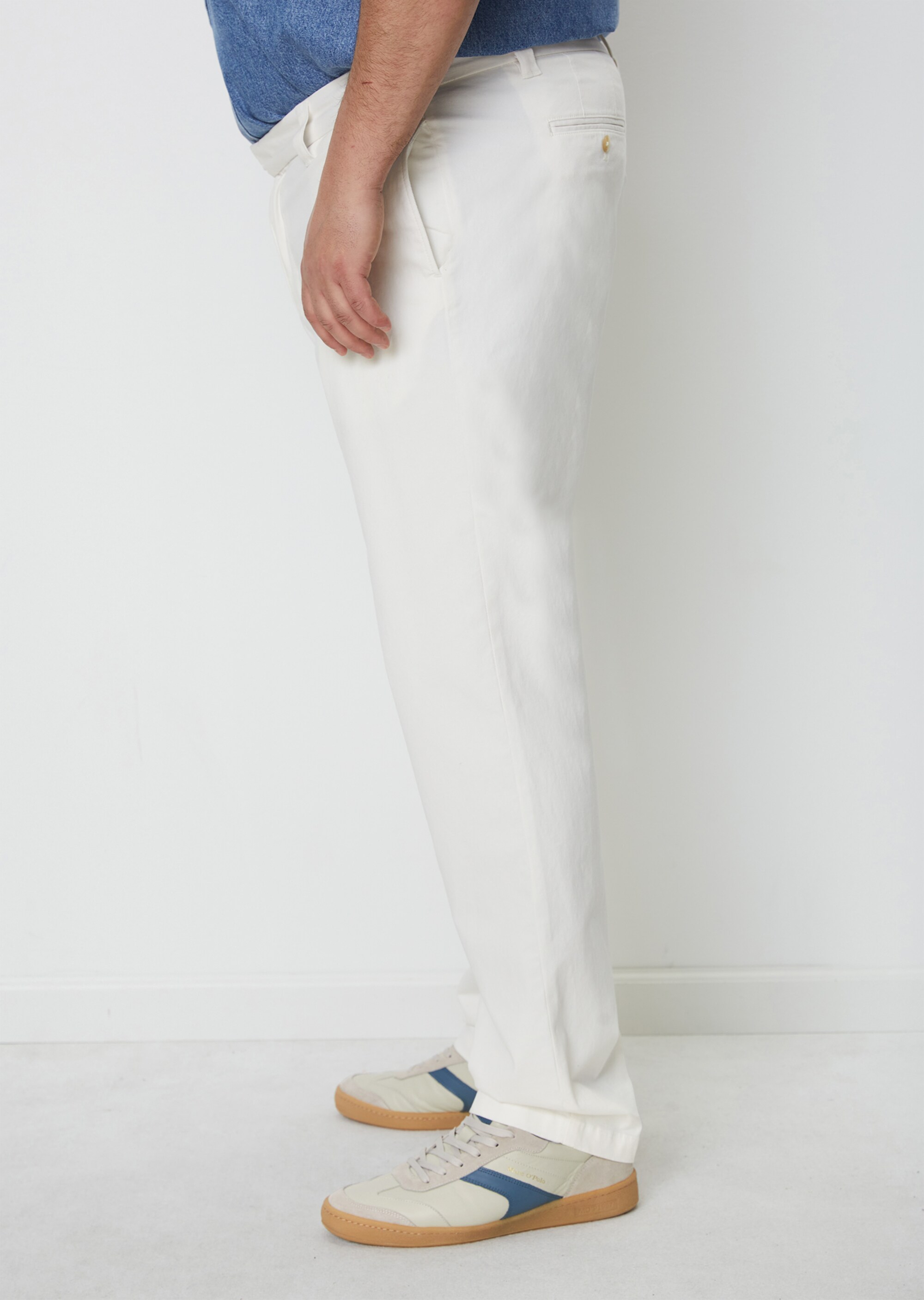 Chino - Modell OSBY tapered aus hochwertigem Bio-Baumwolle-Mix