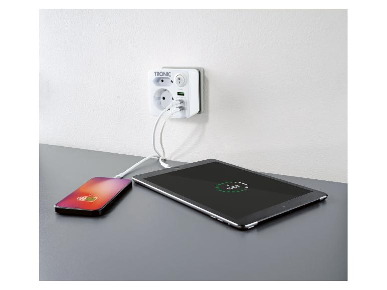 Stopcontact met USB-aansluitingen