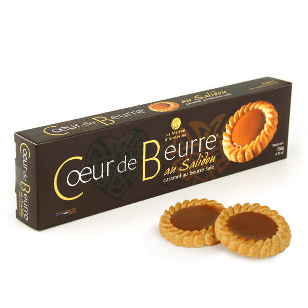 Biscuit coeur de beurre à la crème de salidou