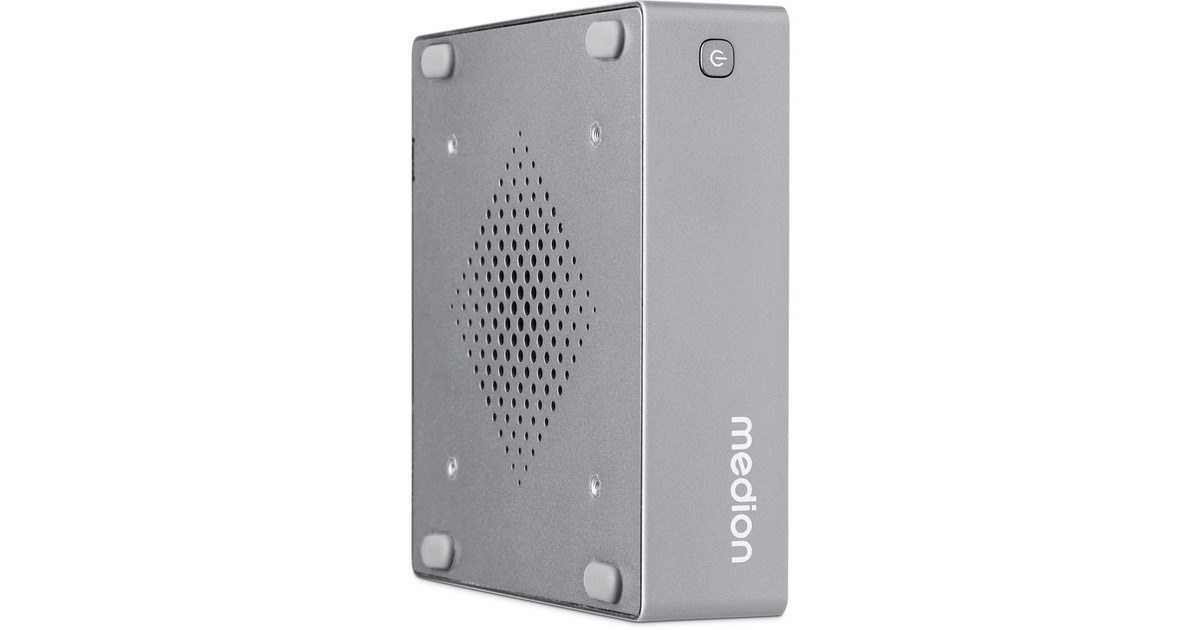 MedionMini S06e MD35340 barebone  (Zilver |  N100 | UHD Graphics | Geen OS)