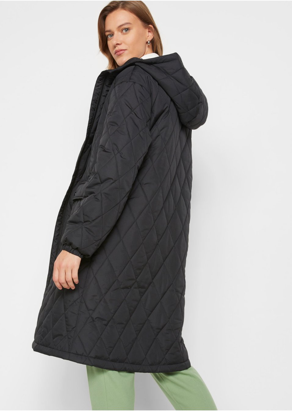Manteau matelassé avec capuche