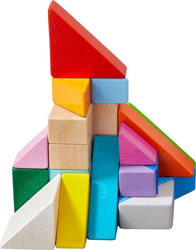 3D-Legespiel TANGRAM-WÜRFEL 21-teilig