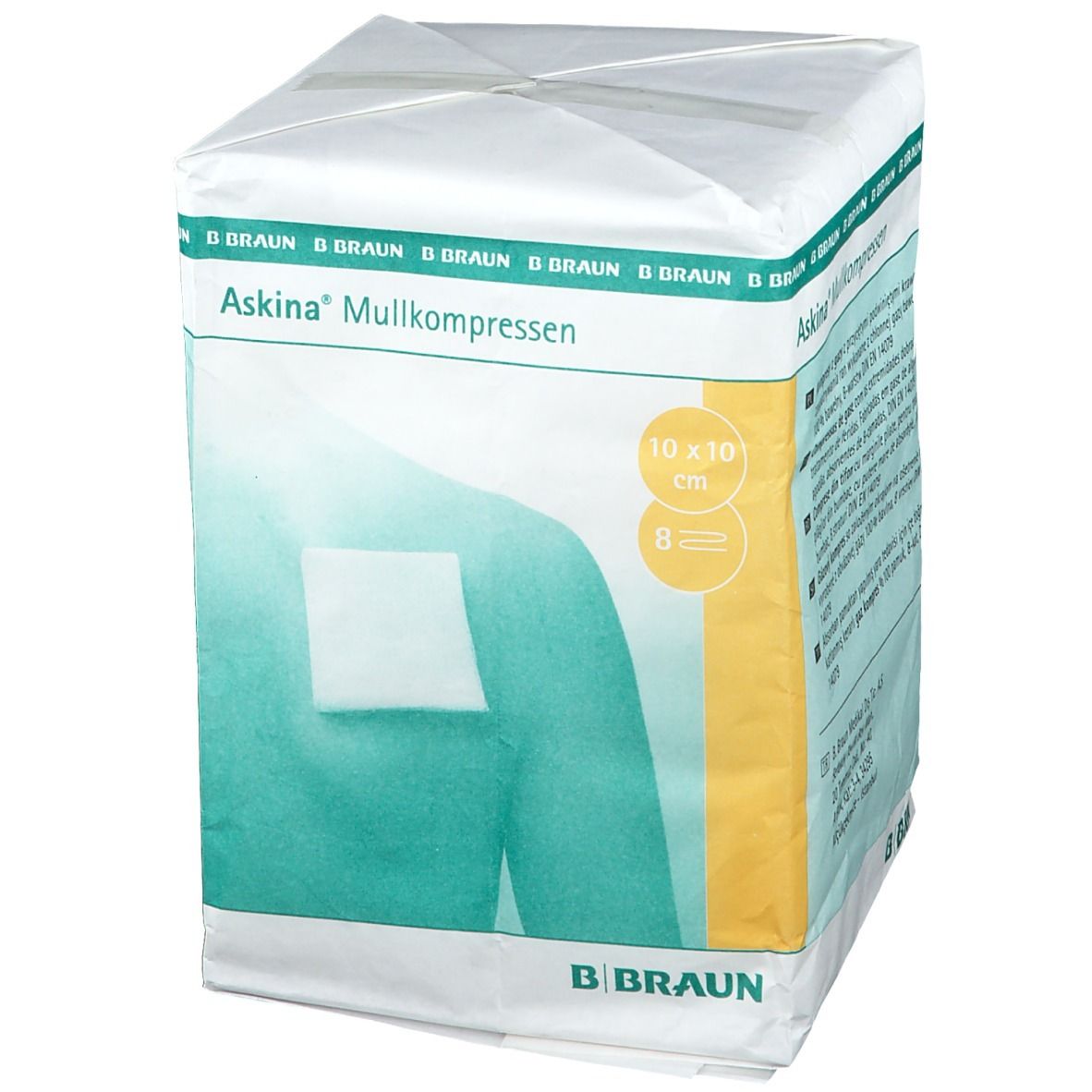 Askina® Mullkompressen 10 x 10 cm unsteril