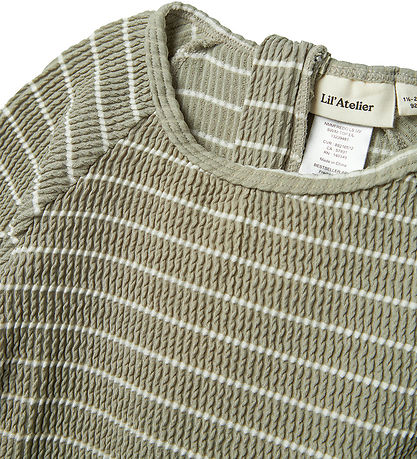 Lil' Atelier Badeshirt - NmmFredo - UV40+ - Forest Nebel