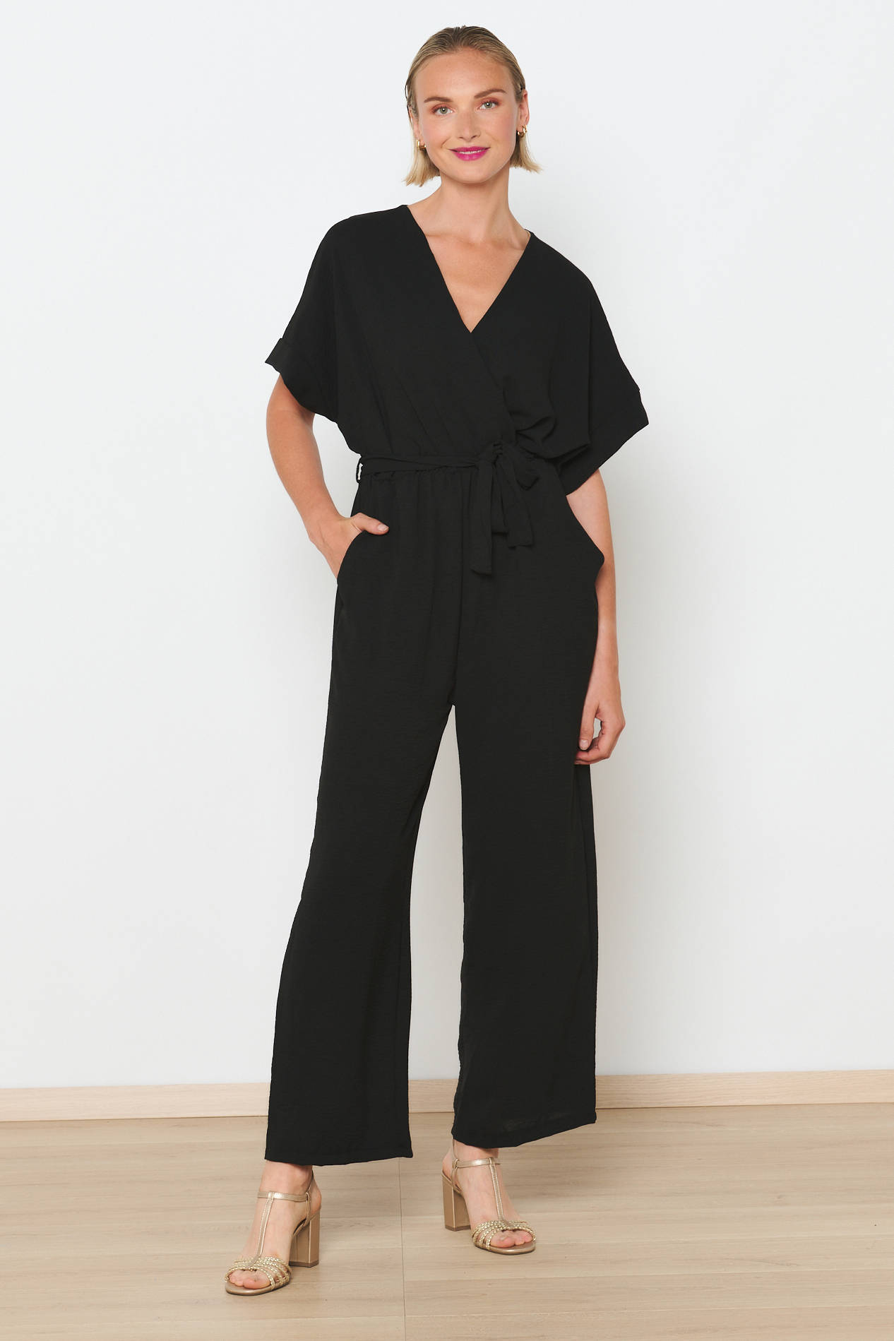 LOLALIZA jumpsuit zwart
