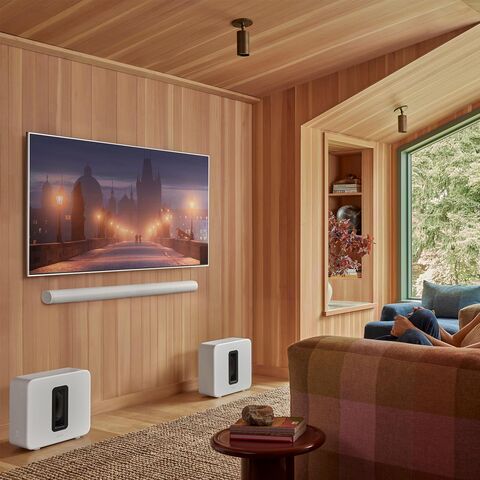 De Sonos Sub 4 – krachtige draadloze subwoofer van Sonos Wit