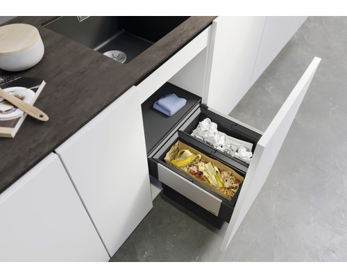 BLANCO Inbouw afvalbak SELECT II 45/2 Inhoud 2x 16 l 526200