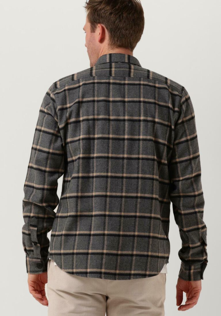 PORTO MILANO grijze porto milano overshirt lissabon