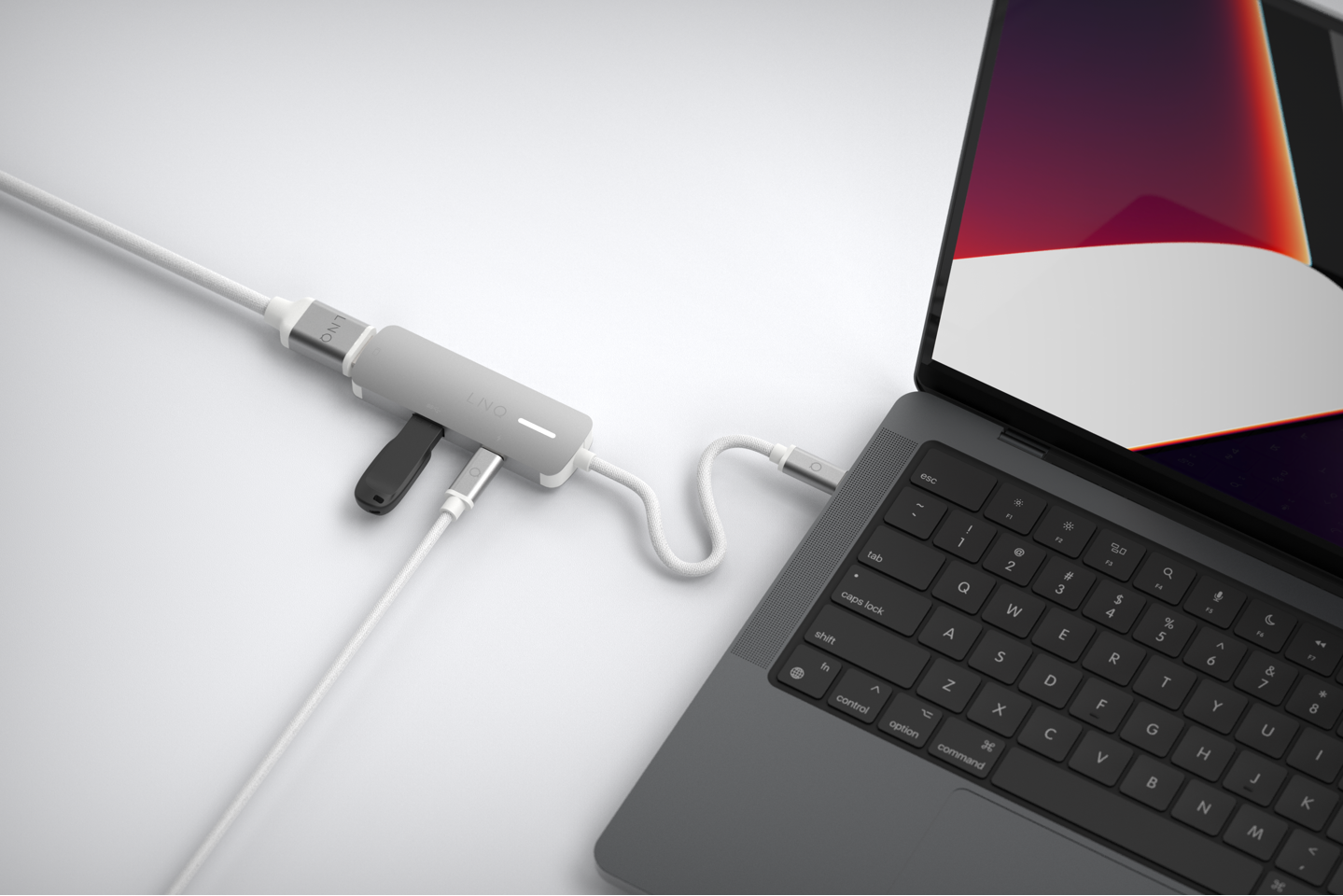LINQ - 3in1 140W USB-C Multiport Hub