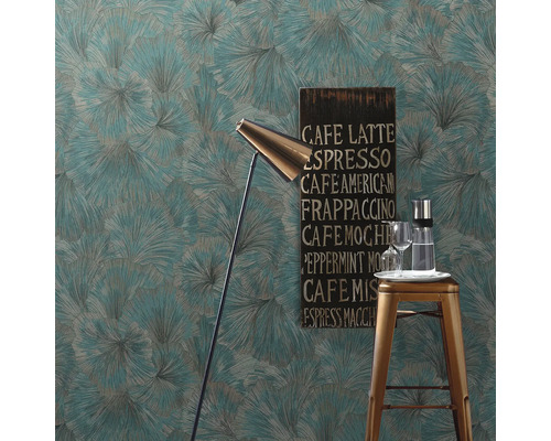 Vliesbehang 10373-19 GMK Fashion voor muren 4 Floral petrol