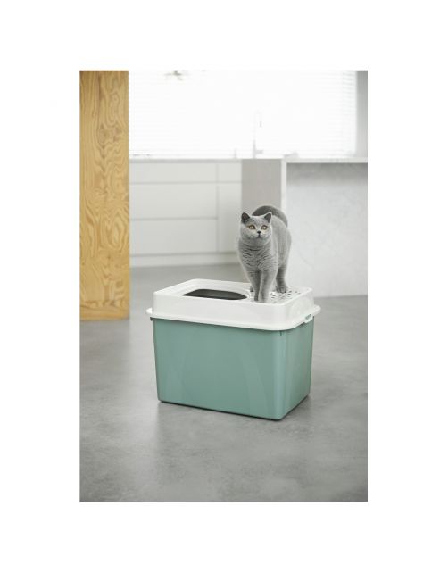 Rotho Mypet Kattenbak Met Boveningang Eco Berty 57.2 x 39.3 x 40.4 cm - Kattentoilet