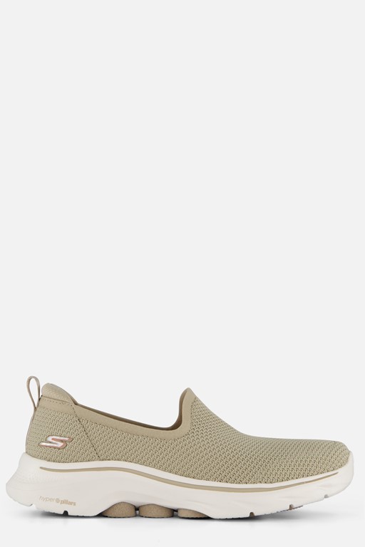 Skechers Go Walk 7 Slip On Instappers beige