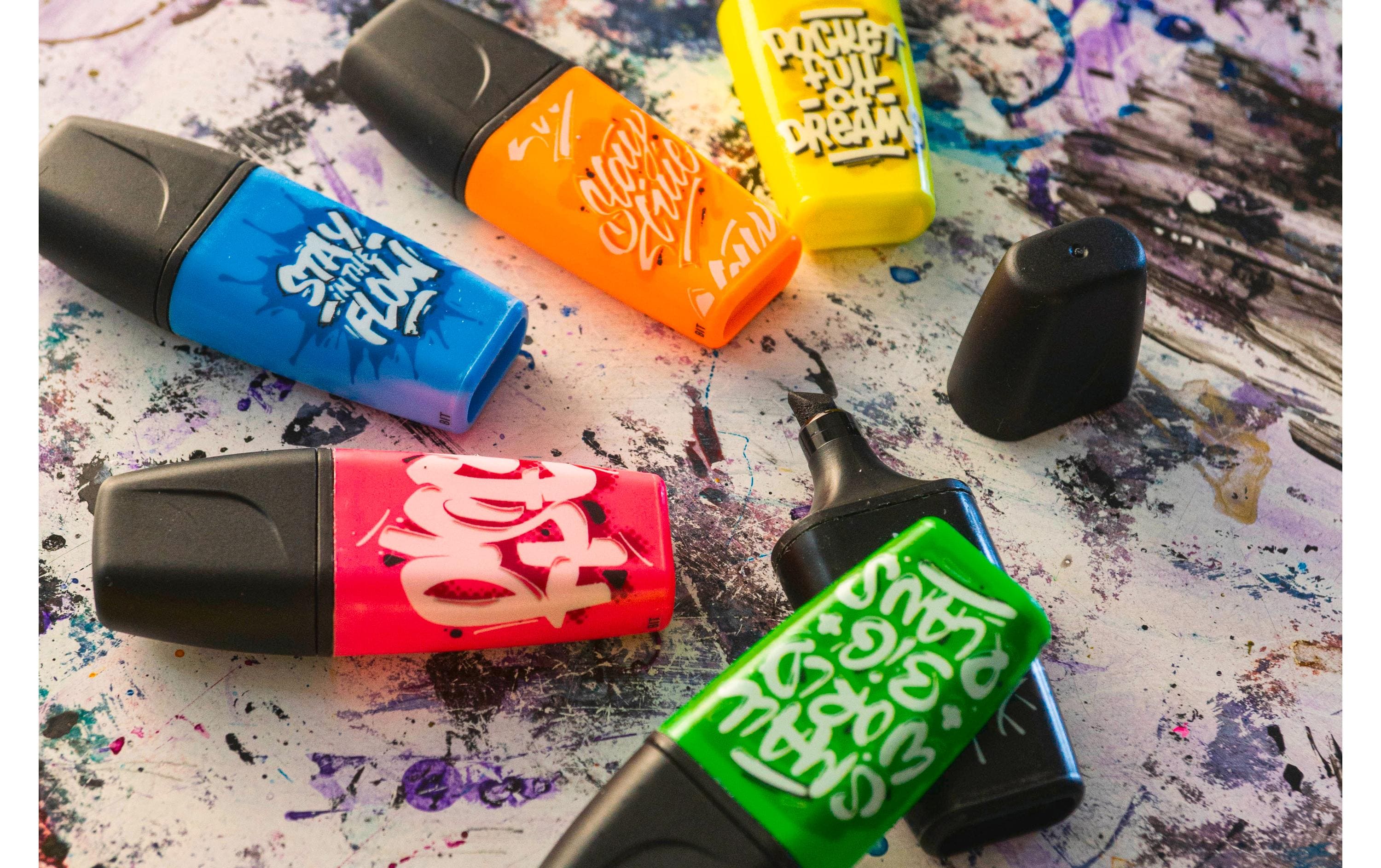 Textmarker Boss Mini Snooze PinkMarker für professionelles Arbeiten