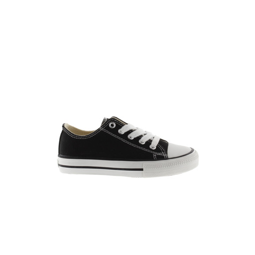 Zapatillas De Lona Victoria Tribu Con Cordones Blancos