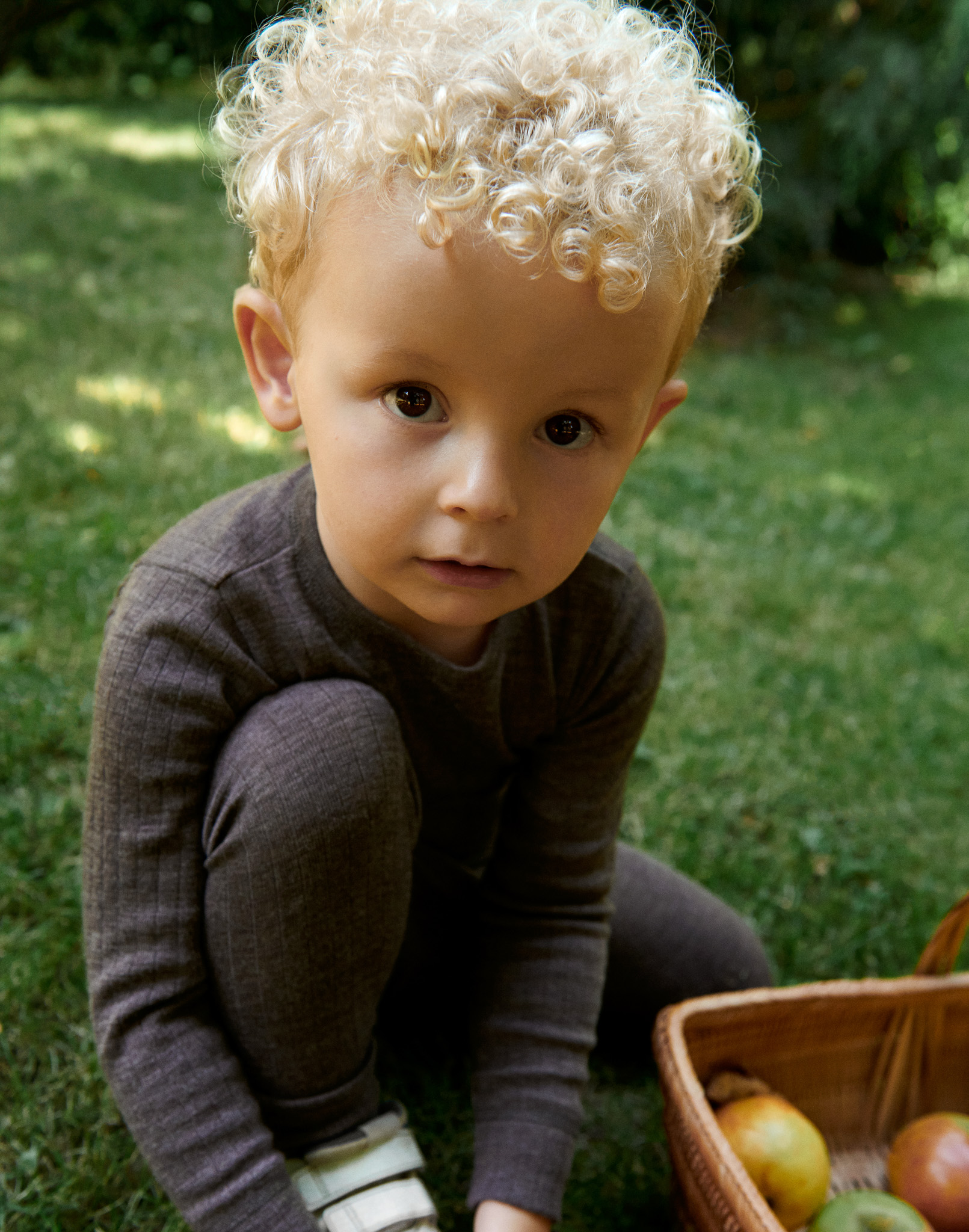 Shirt van merinowol voor baby's