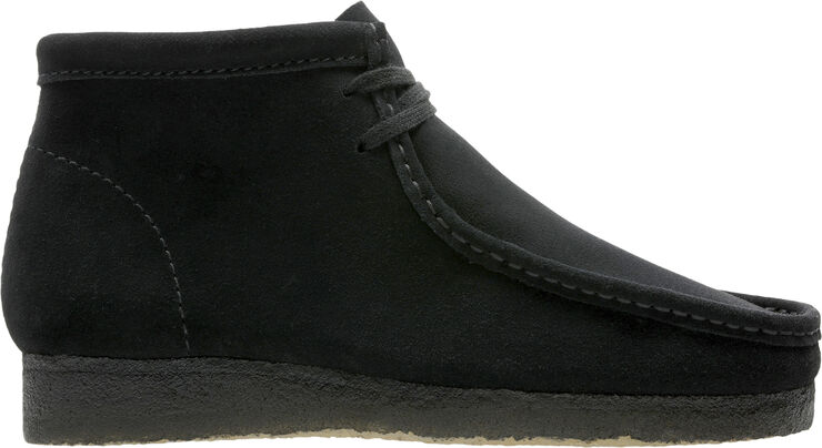 Clarks Originals Wallabee Boot Black Sde, G, 7 Black suede