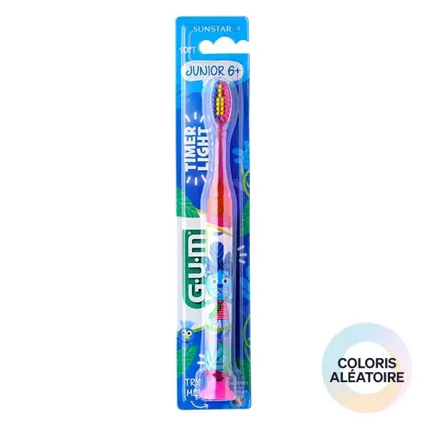 Escova de dentes macia Gum Timer Light Junior