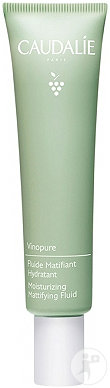Caudalie Vinopure Fluide Matifiant Hydratant Tube 40ml