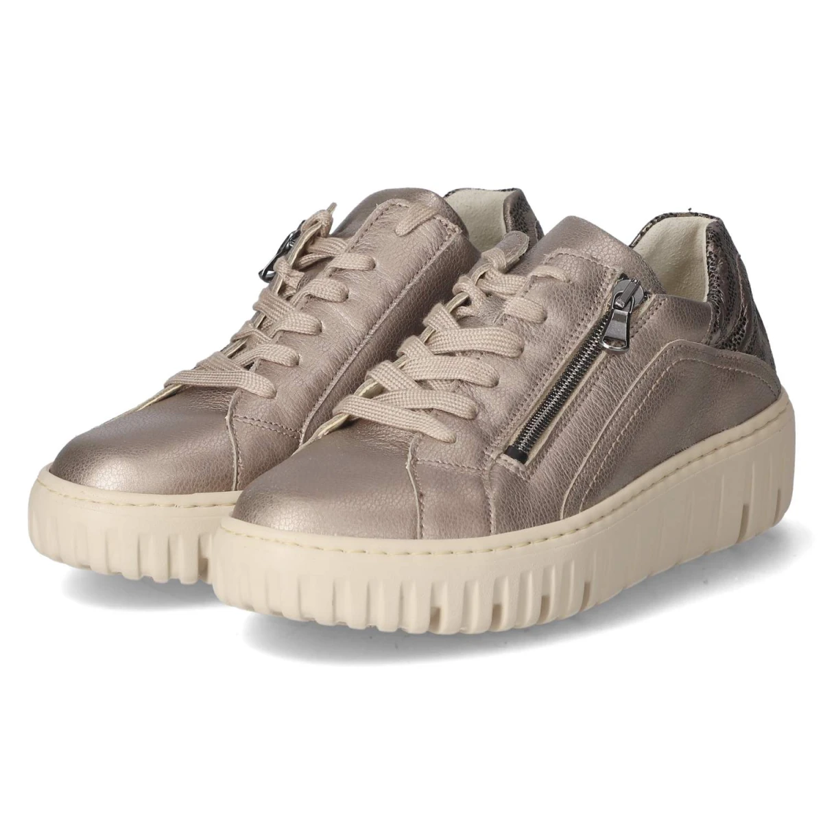 WaldläuferLow Sneaker LIVIA - BRONCE LS:CREME
