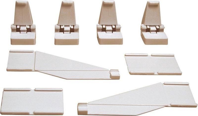 Carrera Digitaal Guardrail mounts - Racebaanonderdeel
