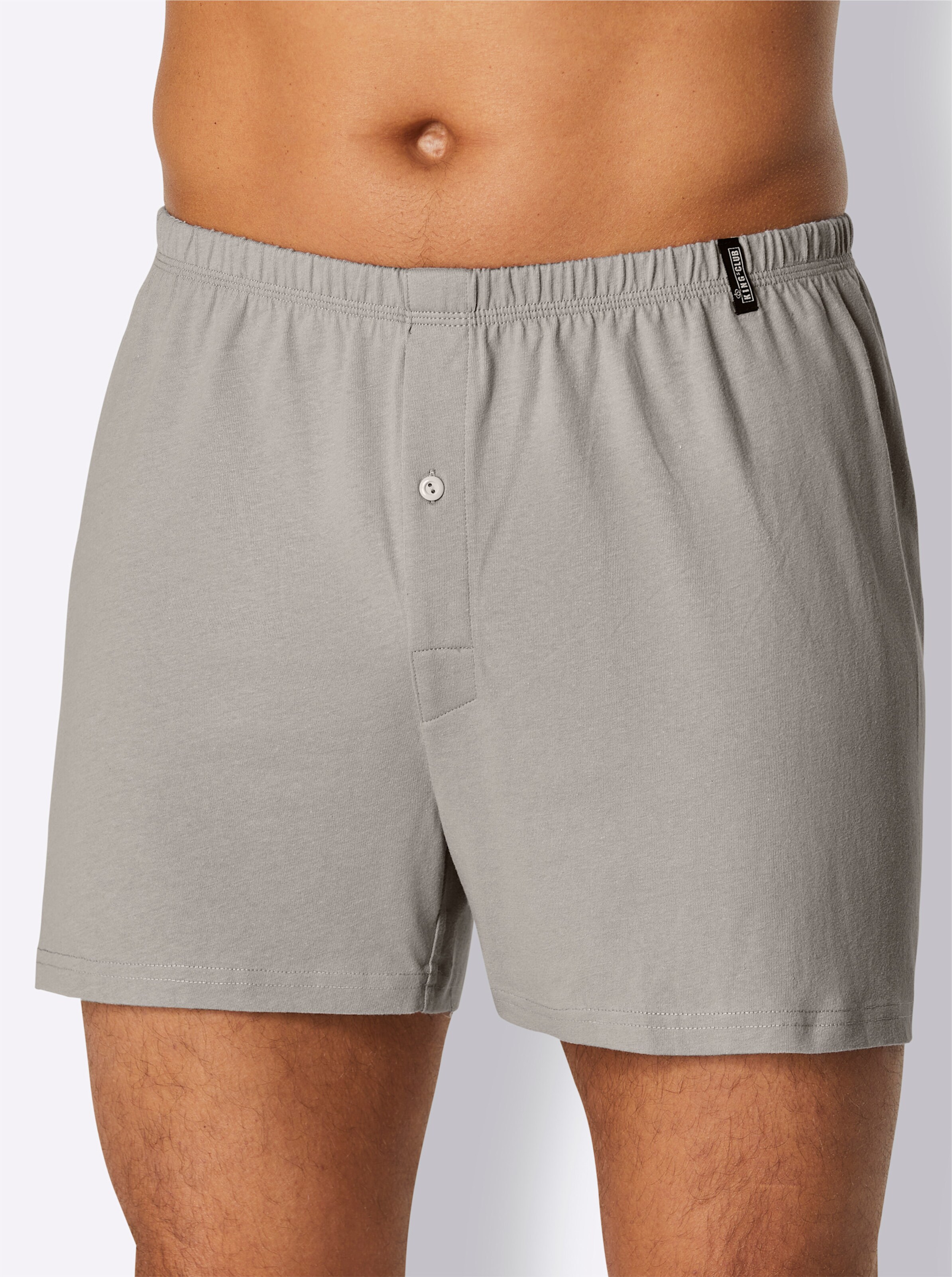 KINGsCLUB Boxershorts in anthrazit-sortiert